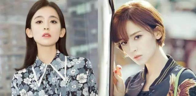 女明星个性短发图片大全_郑爽短发造型_短发女神